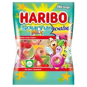 Haribo - Żelki Sourfan mix, kwasne - 85 g