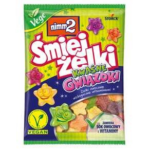 Nimm 2 - Śmiejżelki Kwaśne Gwiazdki - 90 g