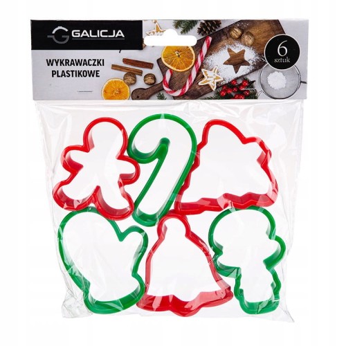 Galicja - Foremki plastikowe do ciastek - szt