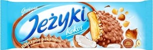 Goplana - Jeżyki Kokos Herbatniki w czekoladzie mlecznej - 140 g