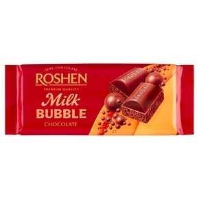 Roshen - Czekolada mleczna bąbelkowa - 80 g