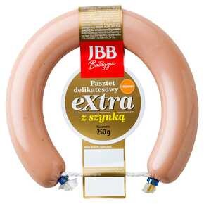 JBB Bałdyga - Pasztet delikatesowy extra z szynką - 250 g