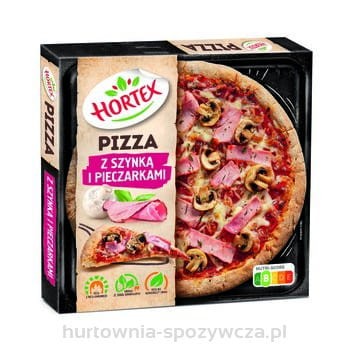 Hortex - Pizza z szynką i pieczarkami - 345 g
