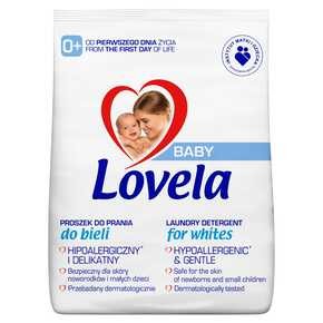 Lovela Baby - Hipoalergiczny proszek do prania ubranek niemowlęcych i dziecięcych do bieli - 1,3 kg