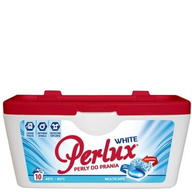 Perlux - Kapsułki do prania white -  (10 sztuk)