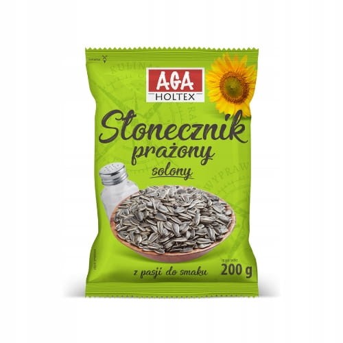 Aga-Holtex - Słonecznik prażony solony - 200 g