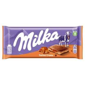 Milka - Czekolada mleczna z nadzieniem toffi Toffee Creme - 100 g