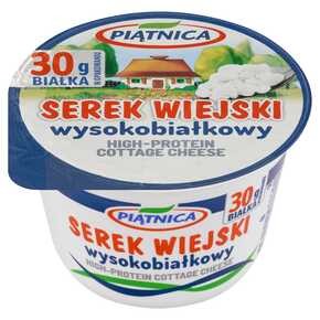 Piątnica - Serek Wiejski Granulowany Wysokobiałkowy - 200 g