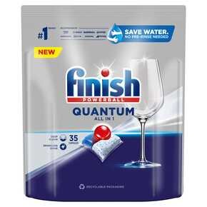 Finish - Kapsułki do zmywarki Quantum All-in-1 Fresh -  (35 sztuk)