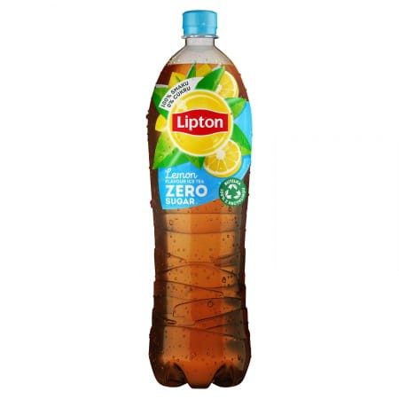 Lipton - Napój o smaku cytrynowym z ekstraktem z czarnej herbaty bez cukru  Ice Tea Zero - 1,5 l