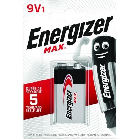 ENERGIZER Max - Bateria E 6LR61 9V -  (1 sztuka)