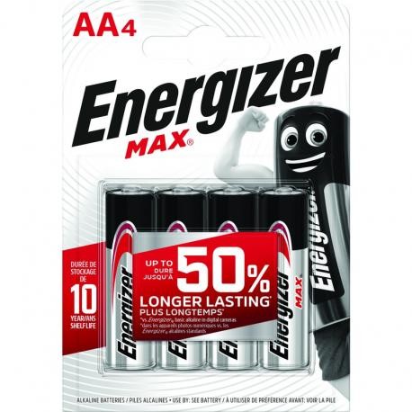 ENERGIZER Max - Baterie AA LR6 1.5V -  (4 sztuki)