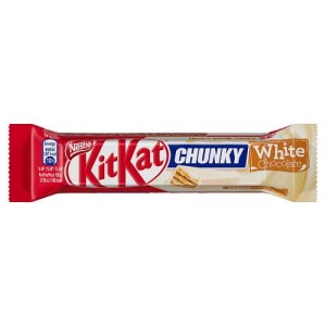 KitKat Chunky - Paluszek waflowy w białej czekoladzie - 40 g