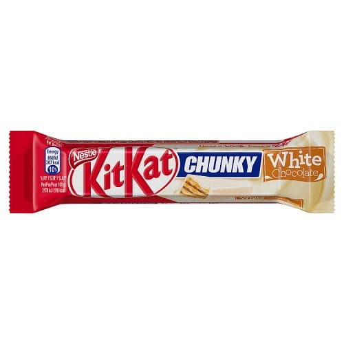 KitKat Chunky - Paluszek waflowy w białej czekoladzie - 40 g
