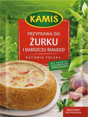 Kamis - Przyprawa do żurku i barszczu białego - 25 g