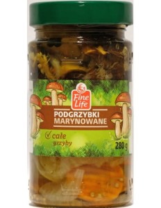 Fine Life - Grzyby podgrzybki marynowane - 280 g