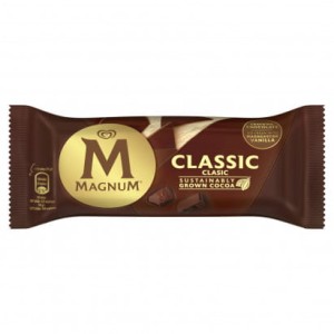 Magnum - Lody waniliowe w mlecznej czekoladzie Classic - 110 ml