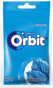 Orbit - Guma do żucia bez cukru Peppermint - 29 g