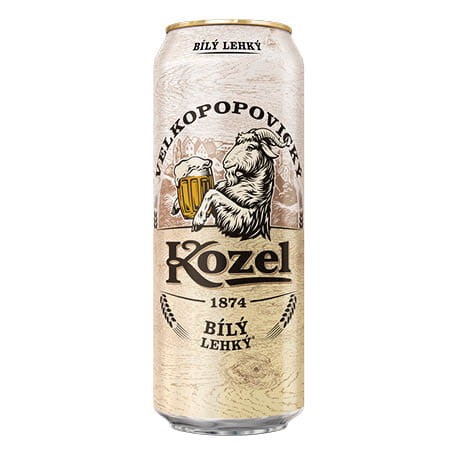 Kozel - Piwo Bílý Lehký 5.2 % - 500 ml