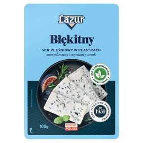 Lazur - Ser Pleśniowy Błękitny plastry - 100 g