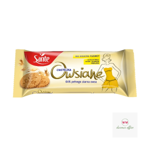 Sante - Ciasteczka owsiane naturalne - 138 g