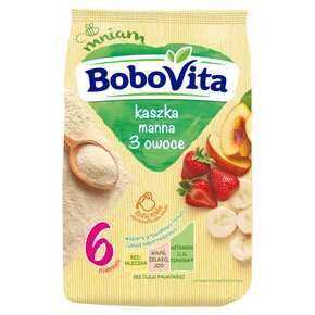 BoboVita - Kaszka manna 3 owoce - 180 g
