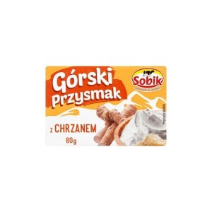 Sobik - Górski przysmak z chrzanem - 80 g