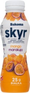 Bakoma - Jogurt pitny skyr typu islandzkiego mango marakuja - 300 g