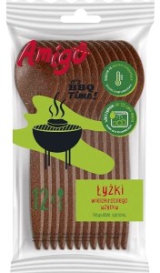 Amigo - Łyżki wielokrotnego użytku -  (12 sztuk)