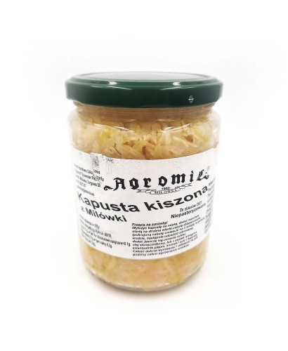 Agromil Milówka Kapusta kiszona - 490 g