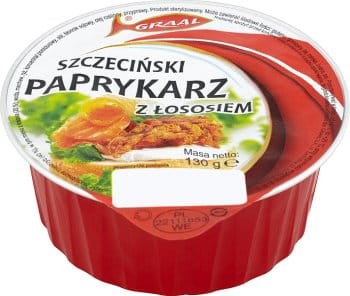 Graal - Szczeciński paprykarz z łososiem - 130 g