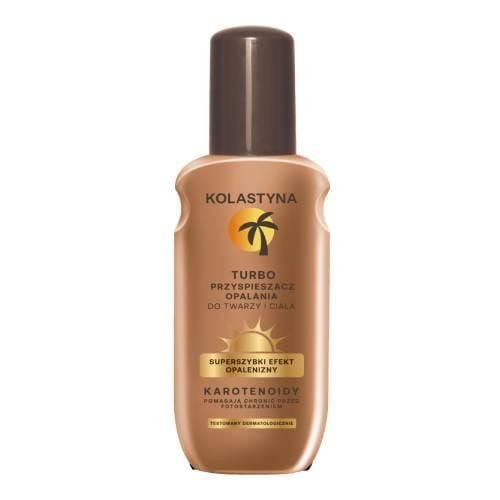 Kolastyna Sun - Turbo przyśpieszacz opalania do twarzy i ciała - 150 ml