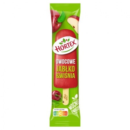 Hortex - Lody owocowe Jabłko Wiśnia - 70 ml