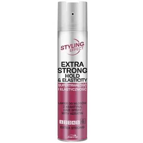 Joanna - Lakier do włosów z keratyną Ekstra Mocny Styling Effect - 250 ml