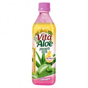 Vita Aloe - Napój z aloesem 38% - Collagen - 500 ml