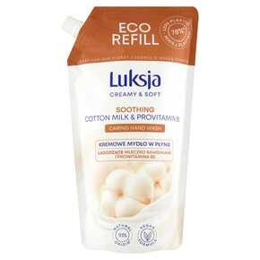 Luksja - Mydło w płynie Cotton zapas - 900 ml