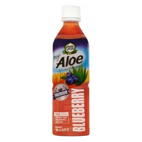 Pure Plus - Aloes Napój z aloesem Jagoda - 500 ml