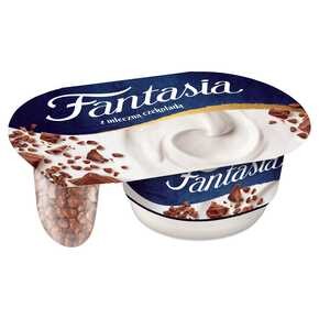 Fantasia - Jogurt kremowy z kawałkami czekolady mlecznej - 106 g