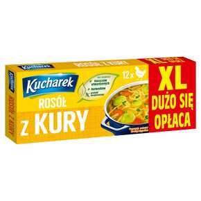 Kucharek - Rosół z kury w kostkach - 120 g (12 sztuk)