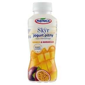 Piątnica - Skyr jogurt pitny typu islandzkiego mango & marakuja - 330 ml