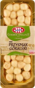 Mlekovita - Mini Przysmak Góralski Ser parzony, dojrzewający, wędzony - 160 g