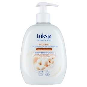 Luksja - Kremowe mydło w płynie Mleczko bawełniane i Prowitamina B5 Creamy & Soft - 500 ml