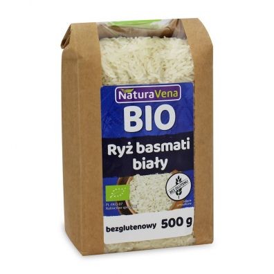 NaturAvena - Ryż basmati biały bezglutenowy Bio - 500 g