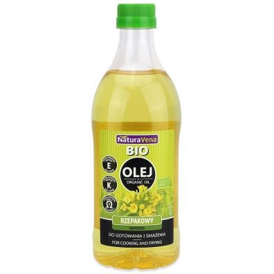 NaturAvena - Olej rzepakowy do gotowania i smażenia Bio - 1 l