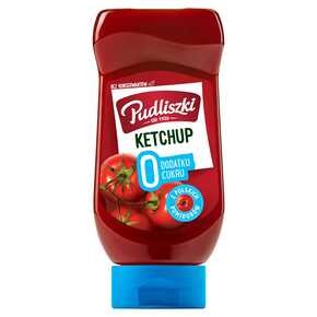 Pudliszki - Ketchup zero (bez dodatku cukru) - 440 g