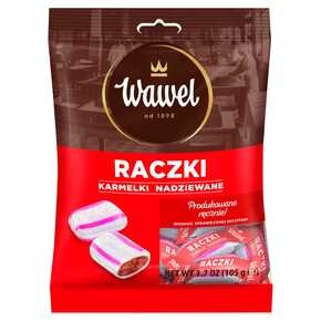 Wawel - Karmelki nadziewane Raczki - 105 g