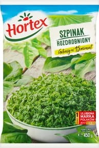 Hortex - Szpinak rozdrobniony - 450 g