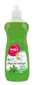Dobry Wybór - Płyn do mycia naczyń Help Mięta - 500 ml