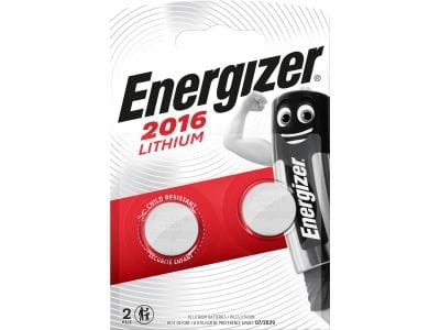 Energizer - Bateria specjalistyczna CR2016 /2 litowa -  (2 sztuki)