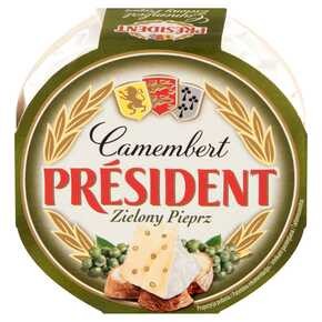 President - Ser pleśniowy Camembert Zielony Pieprz - 120 g